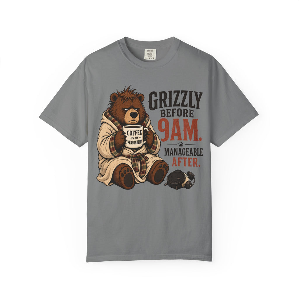 Grizzly Before 9AM Coffee T-Shirt