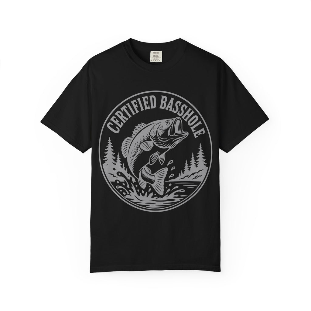 Bash Fishing T-Shirt — "Certified Basshole"