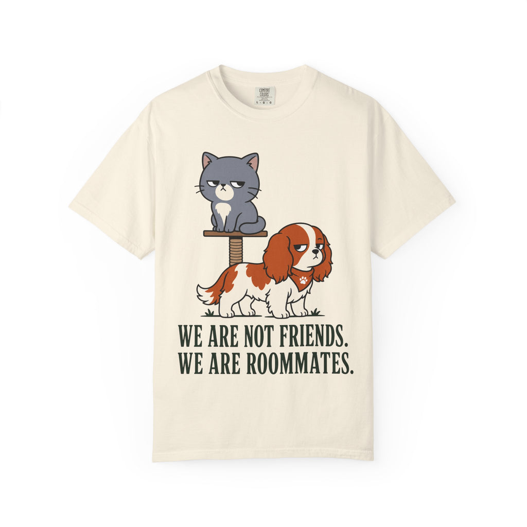 Cat & Dog Roommates T-Shirt