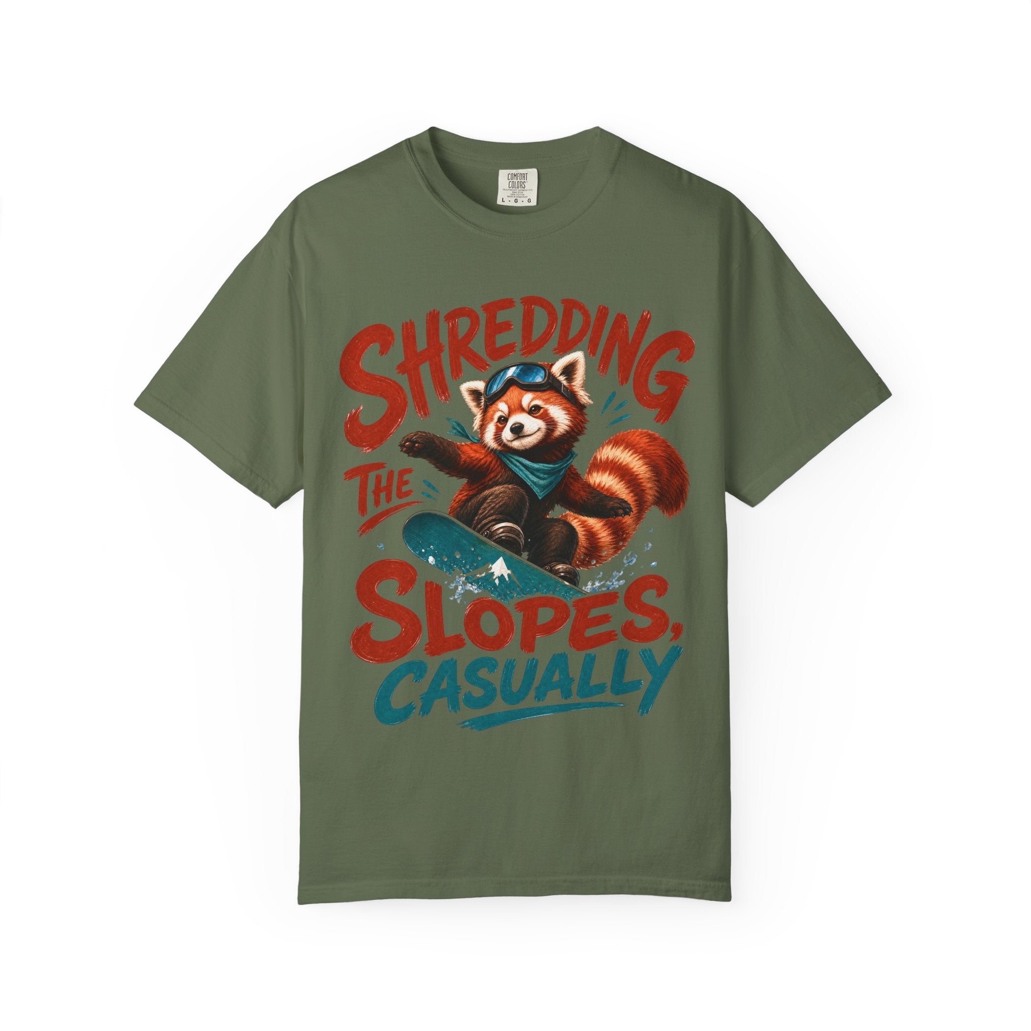Red Panda Snowboarding