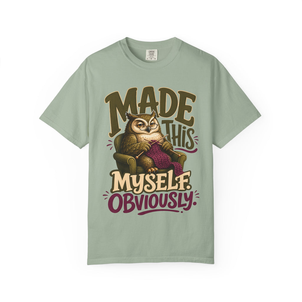 Owl Knitting T-Shirt