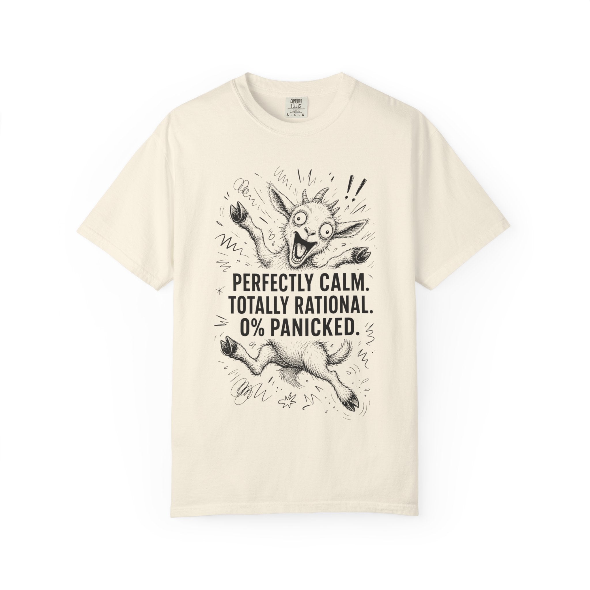 Baby Goat 0% Panicked T-Shirt