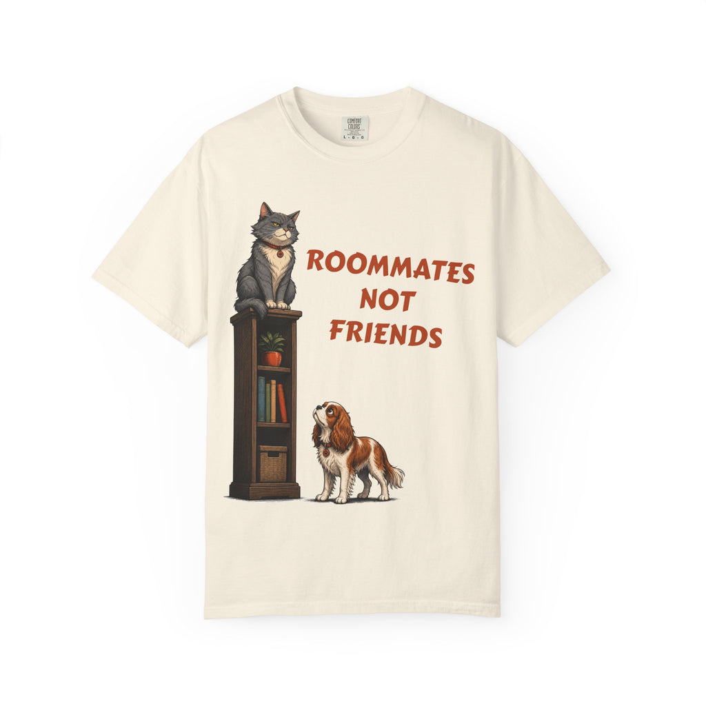 Cat & Dog Roommates T-Shirt