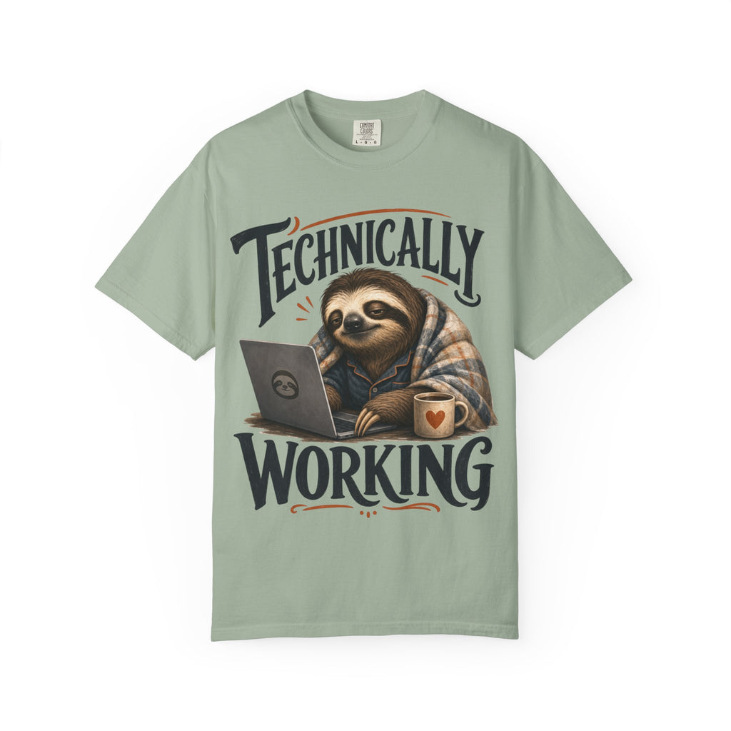 Sloth Working T-Shirt