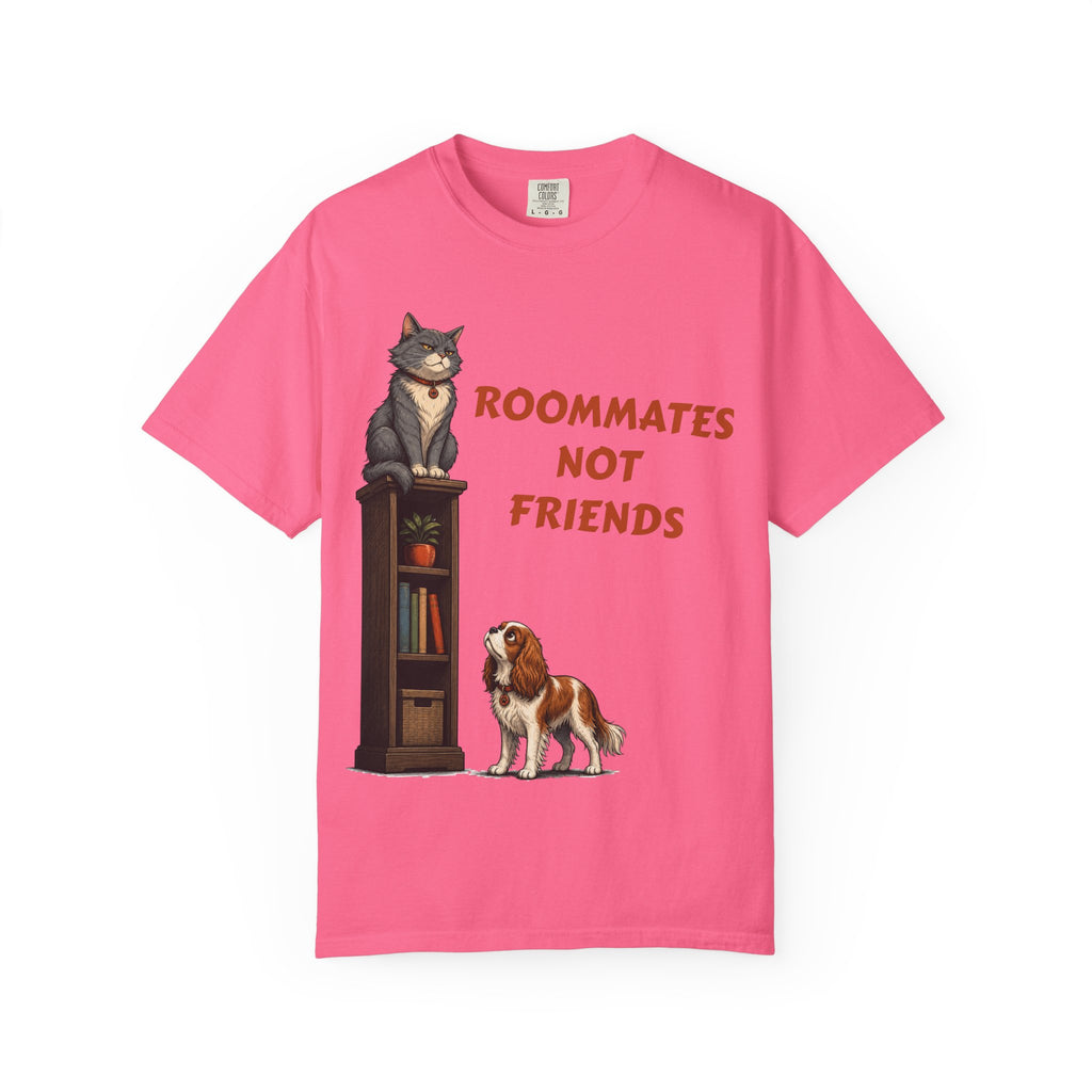 Cat & Dog Roommates T-Shirt