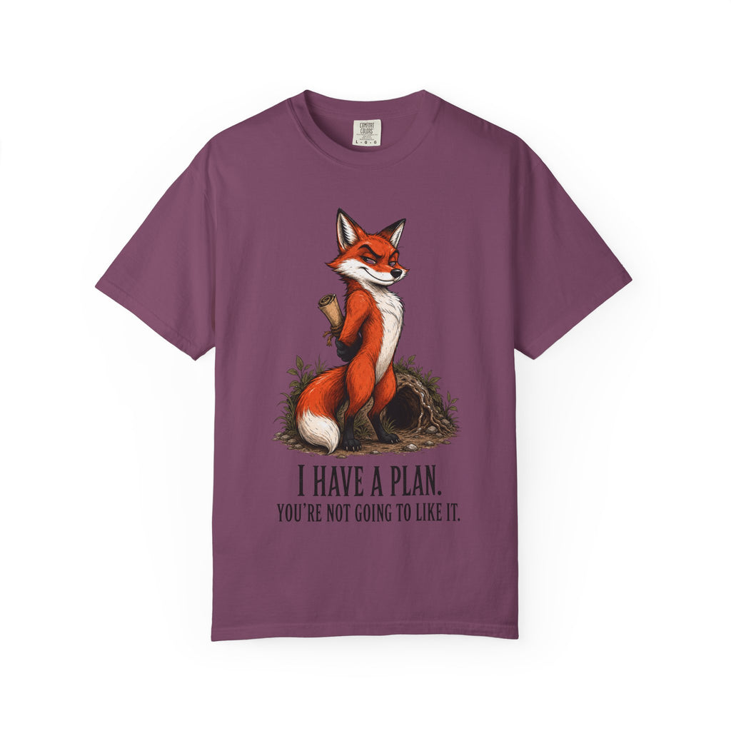 Fox - I Have A Plan T-Shirt