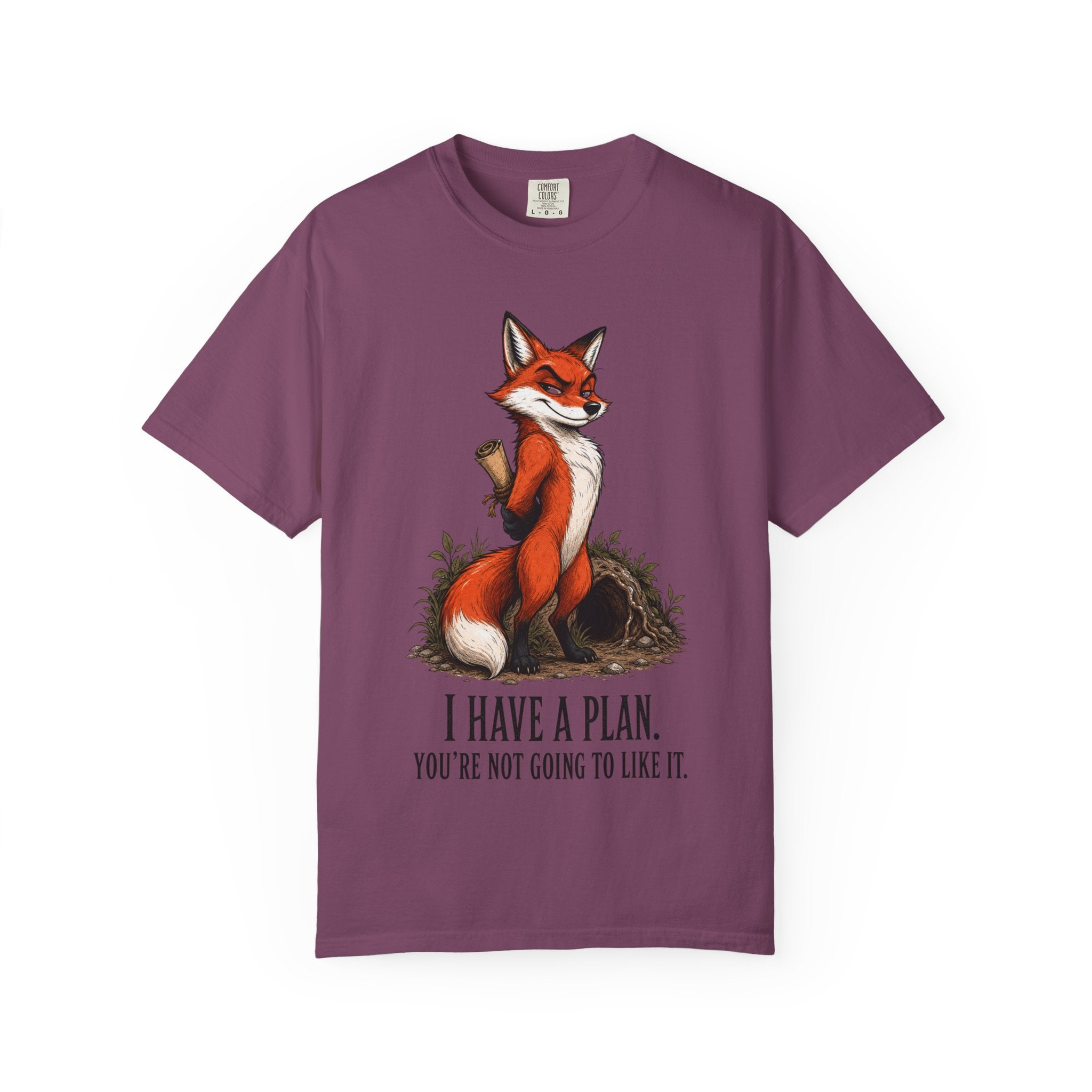 Fox - I Have A Plan T-Shirt