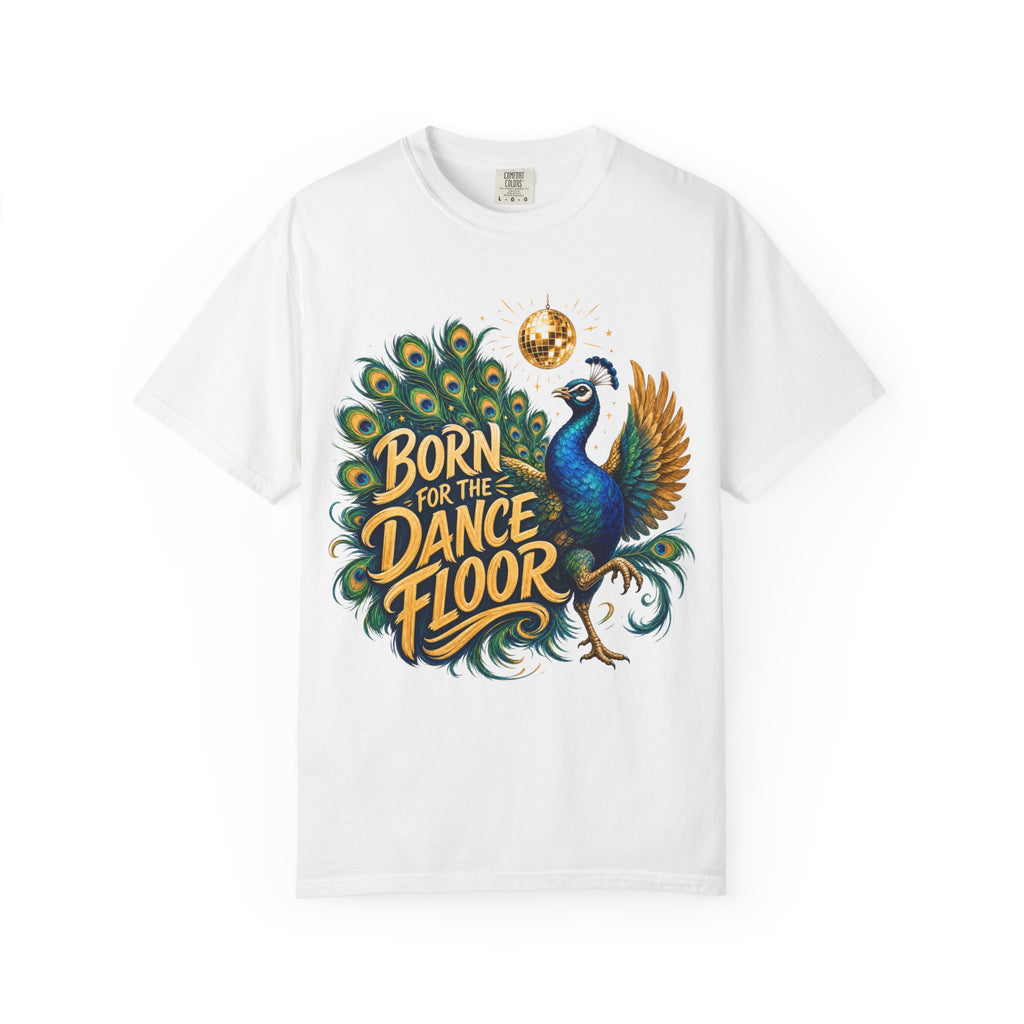 Peacock Born To Dance T-Shirt