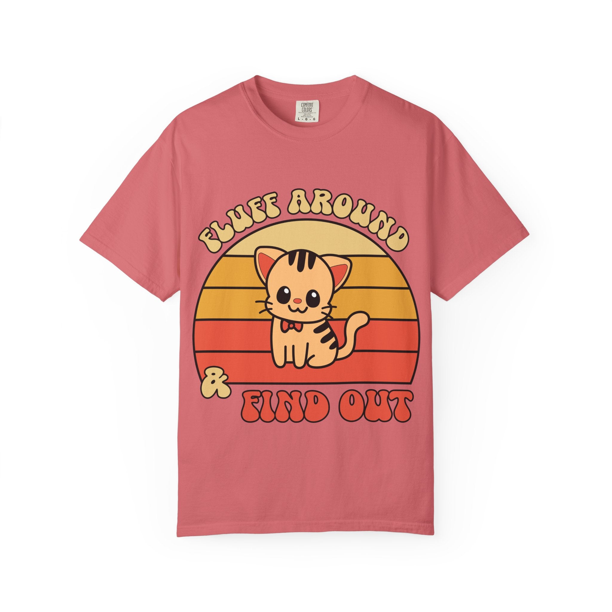 Curious Retro Kitten T-Shirt