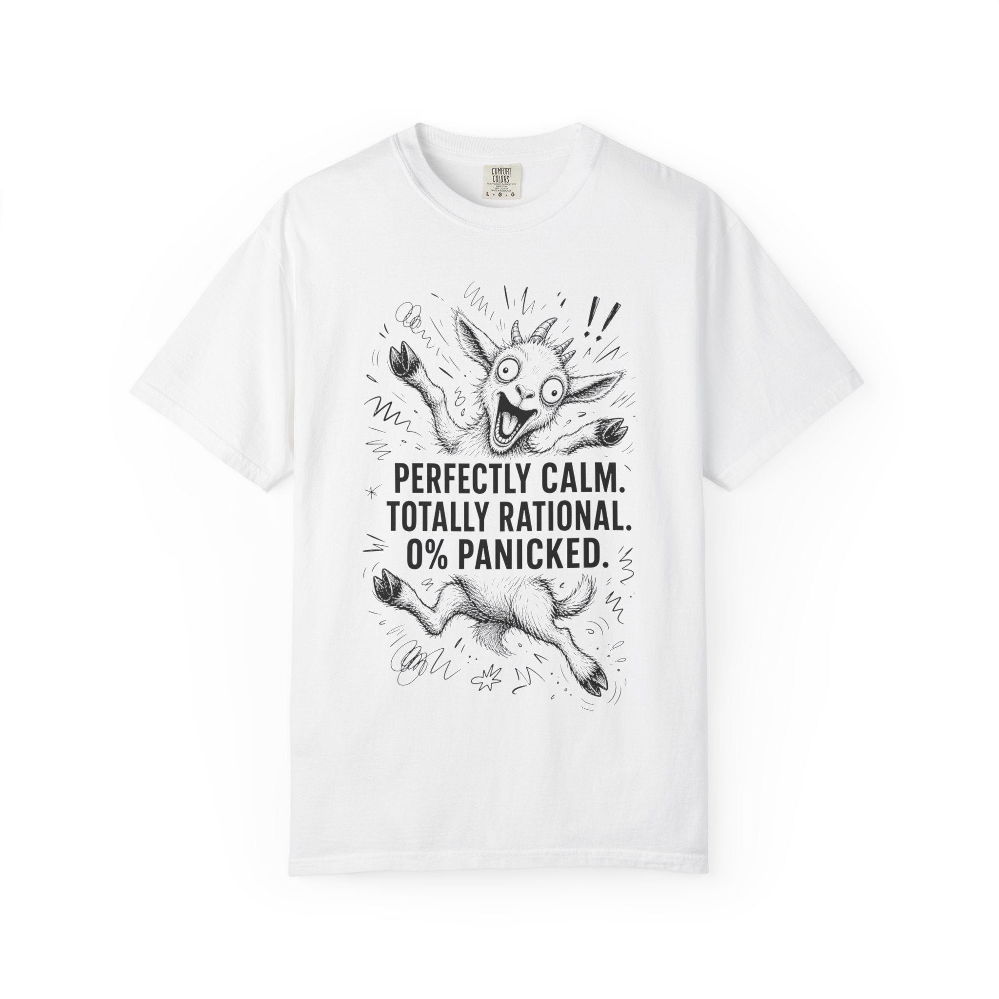 Baby Goat 0% Panicked T-Shirt