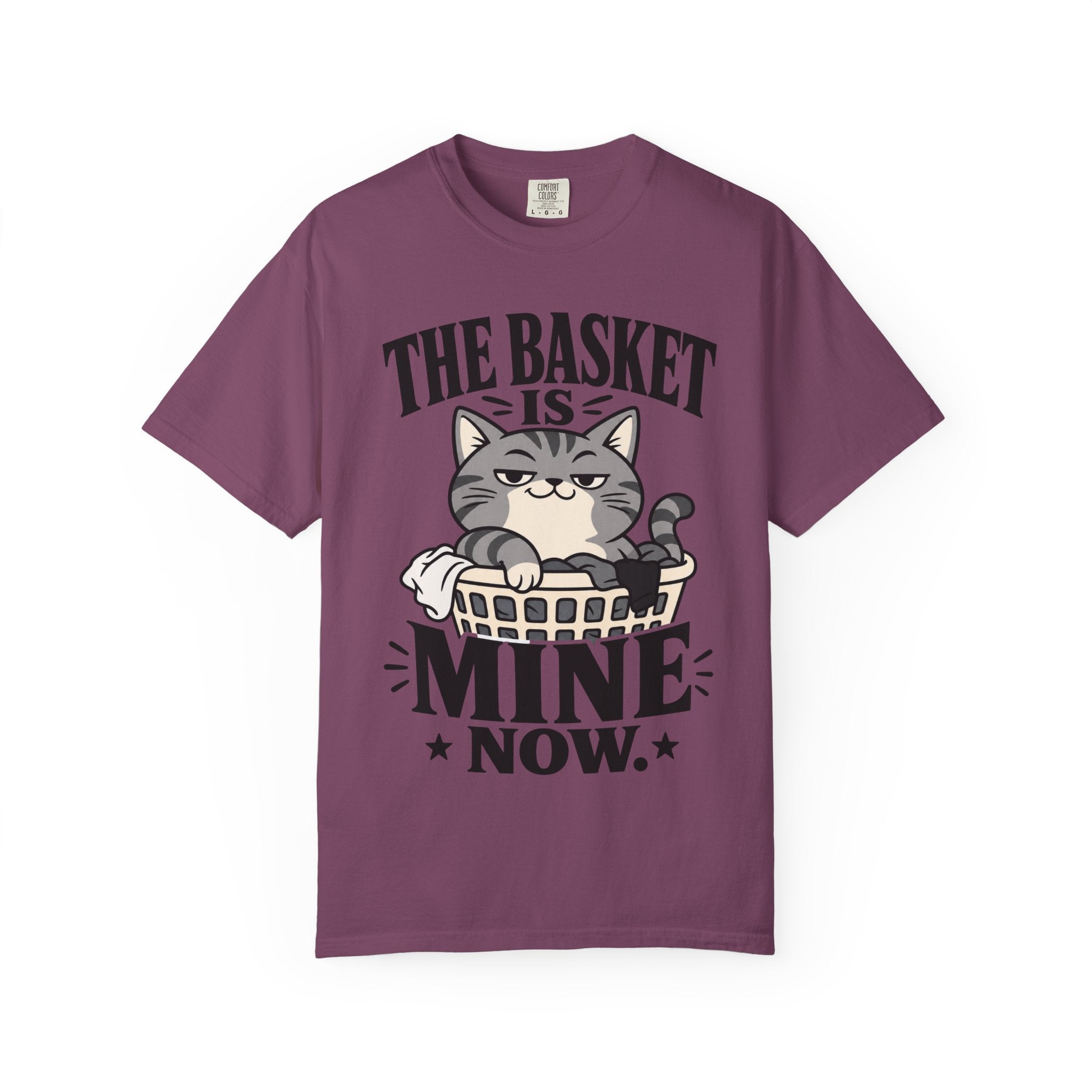 Cat Laundry Basket T-Shirt