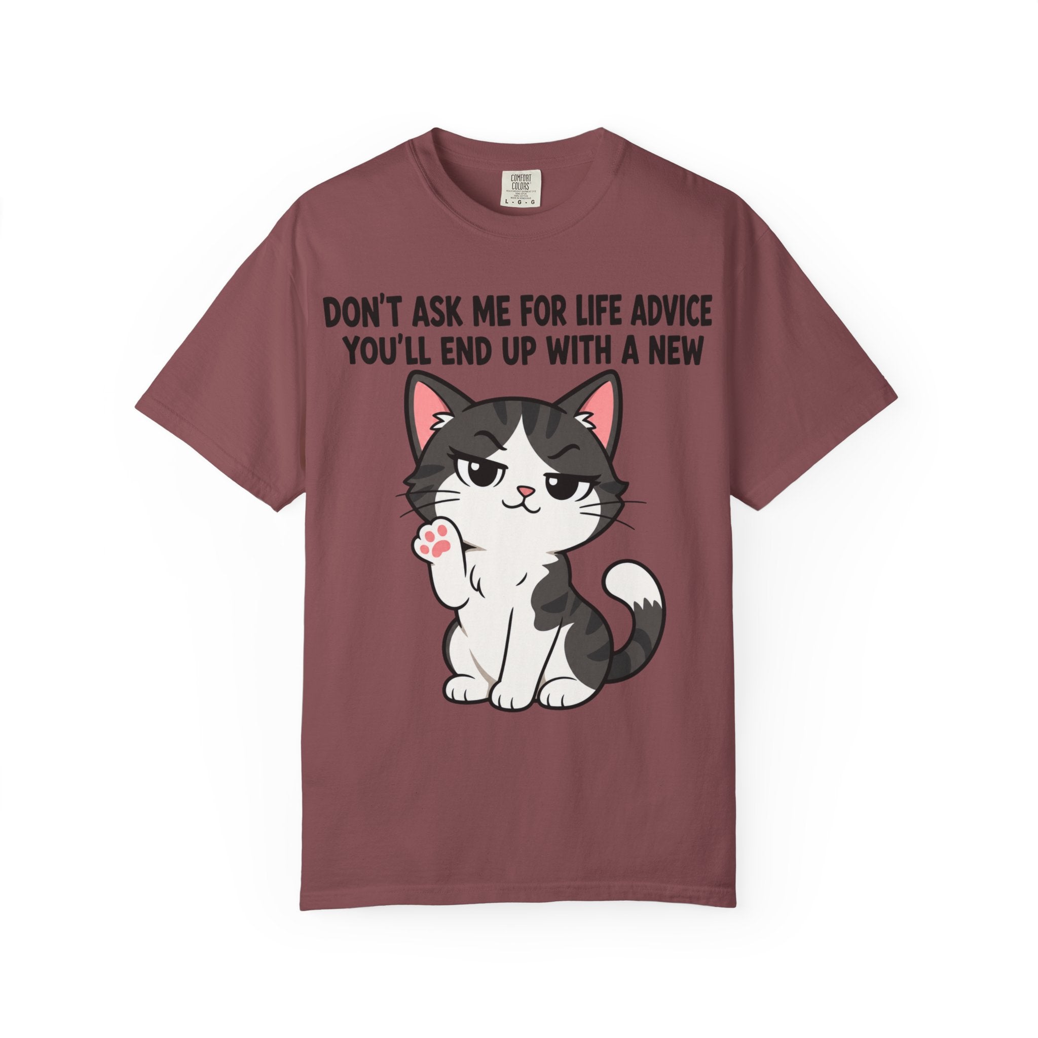 Cat Life Advice T-Shirt