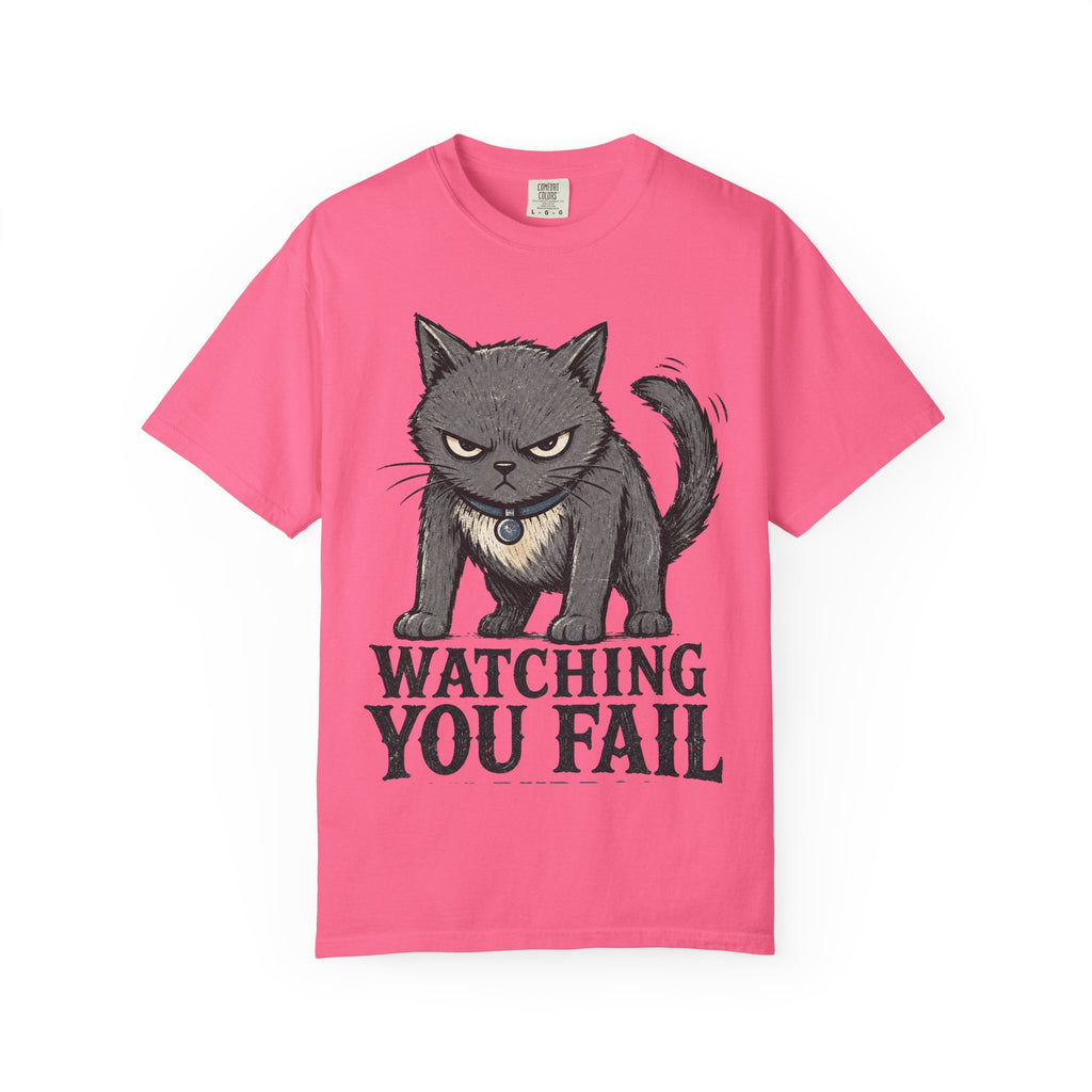 Cat Watching You Fail T-Shirt