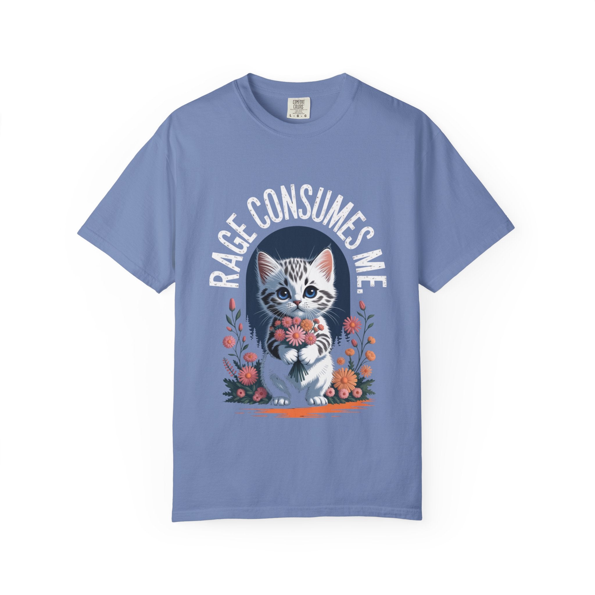 Cat - Kitten Rage Consumes Me T-Shirt