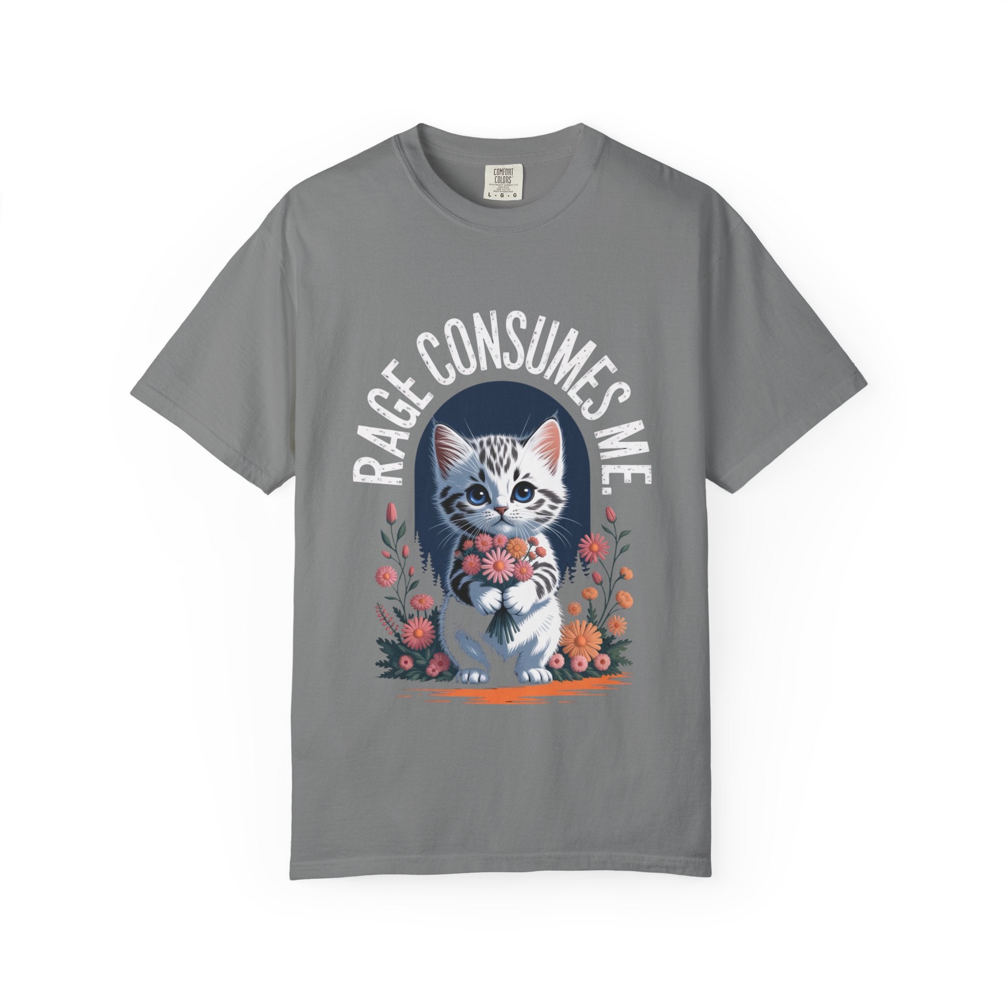 Cat - Kitten Rage Consumes Me T-Shirt