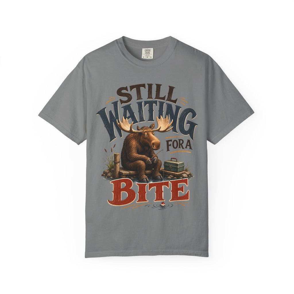 Moose Ice Fishing T-Shirt