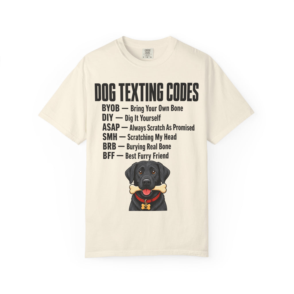 Dog Texting Codes T-Shirt