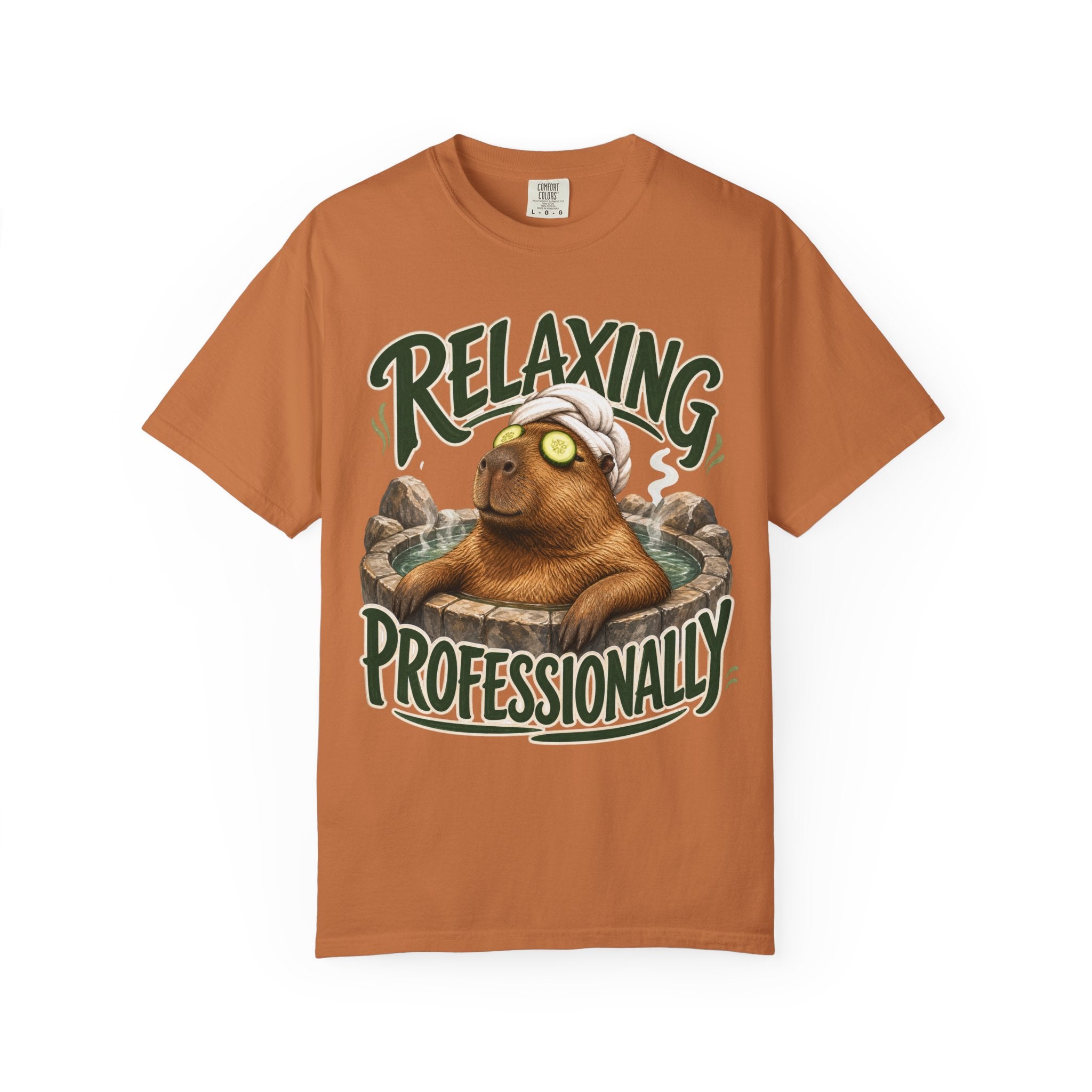 Capybara Relaxing Spa Day T-Shirt