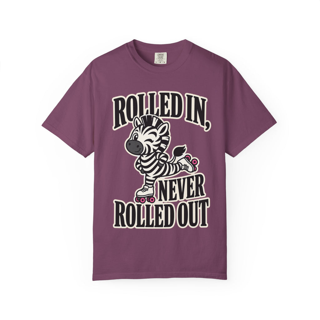 Zebra Roller Skating T-Shirt