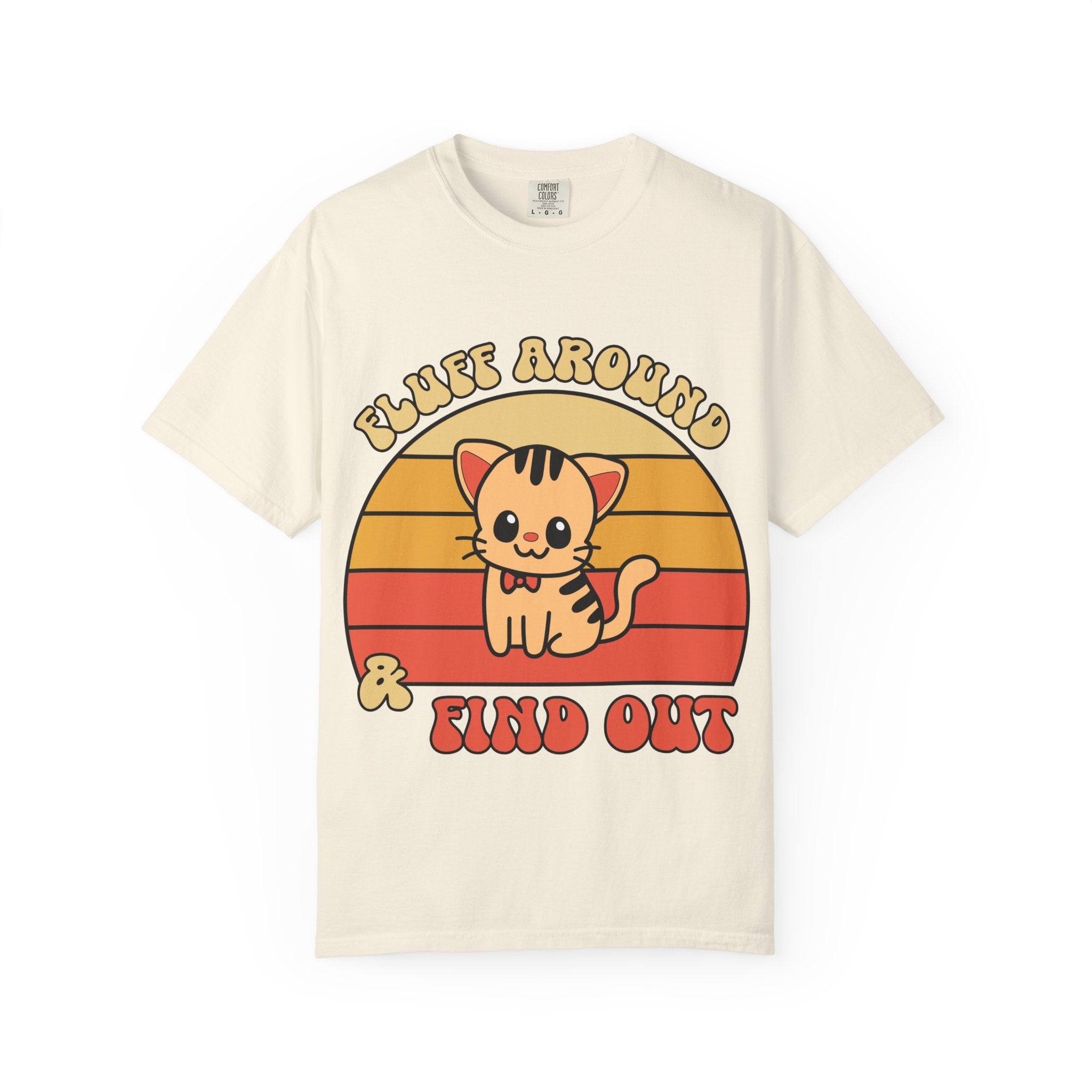 Curious Retro Kitten T-Shirt