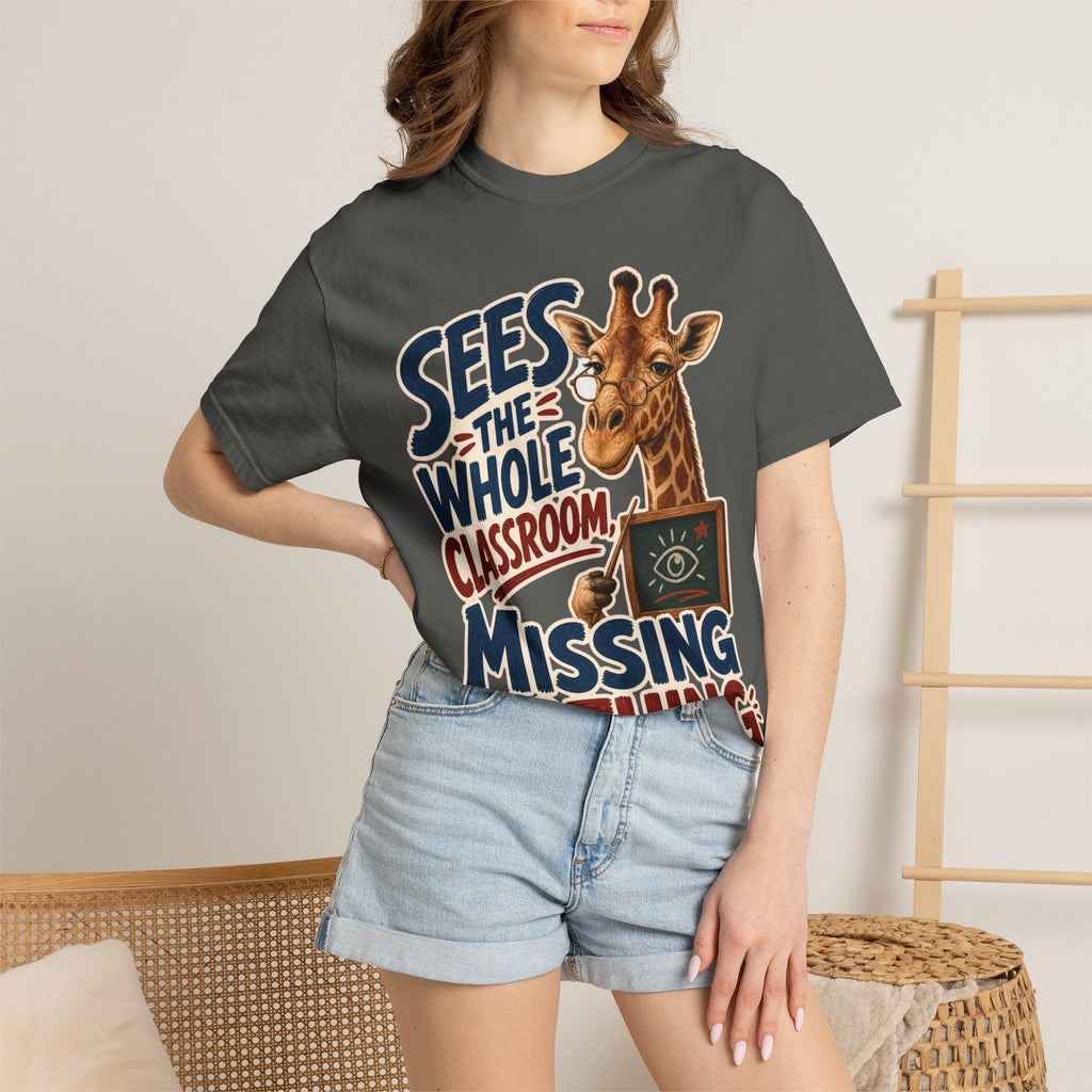 Giraffe Teacher T-Shirt