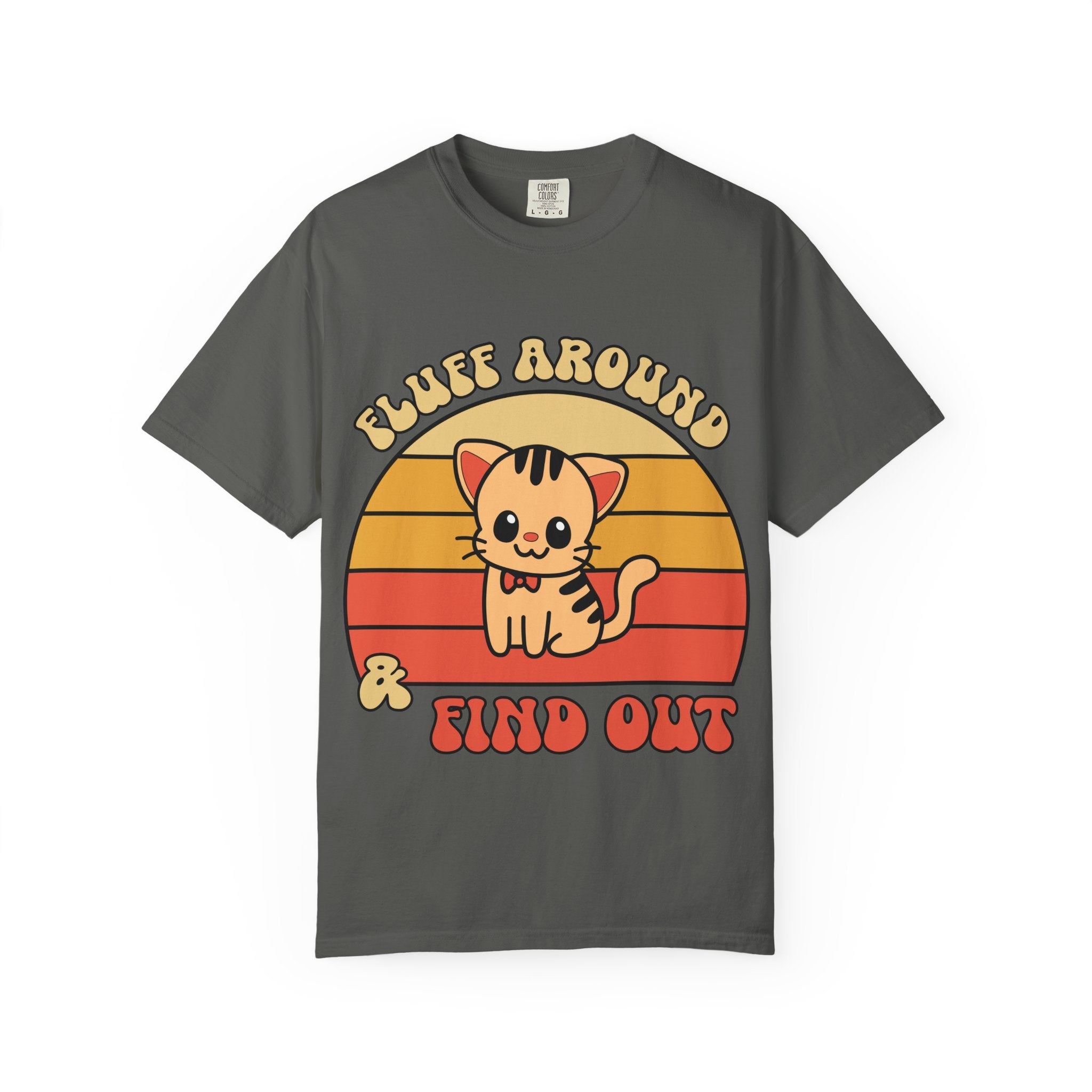 Curious Retro Kitten T-Shirt