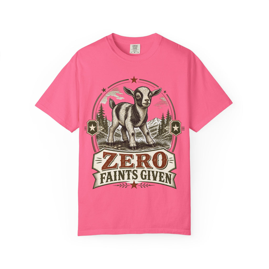 Baby Goat Zero Faints Given T-Shirt