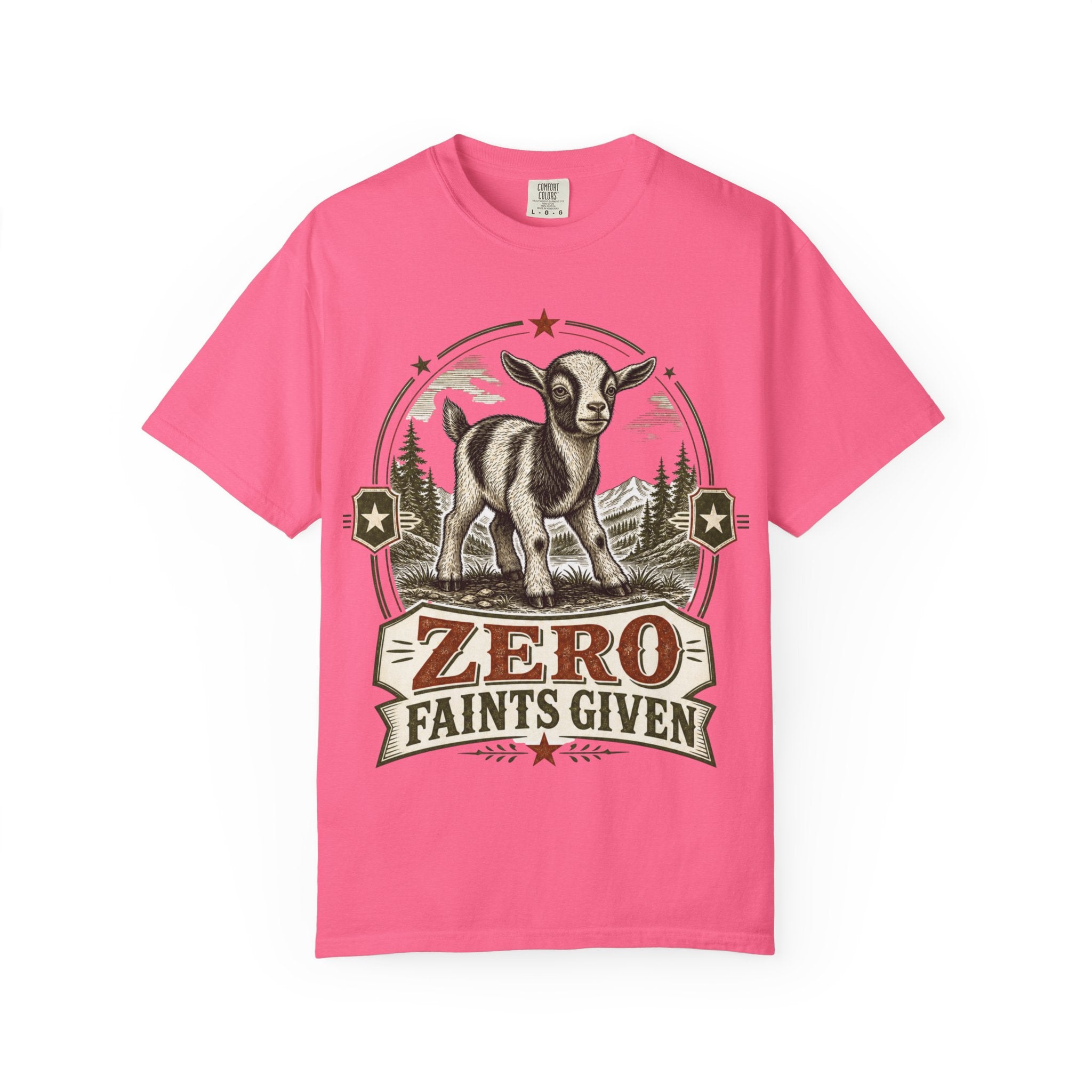 Baby Goat Zero Faints Given T-Shirt