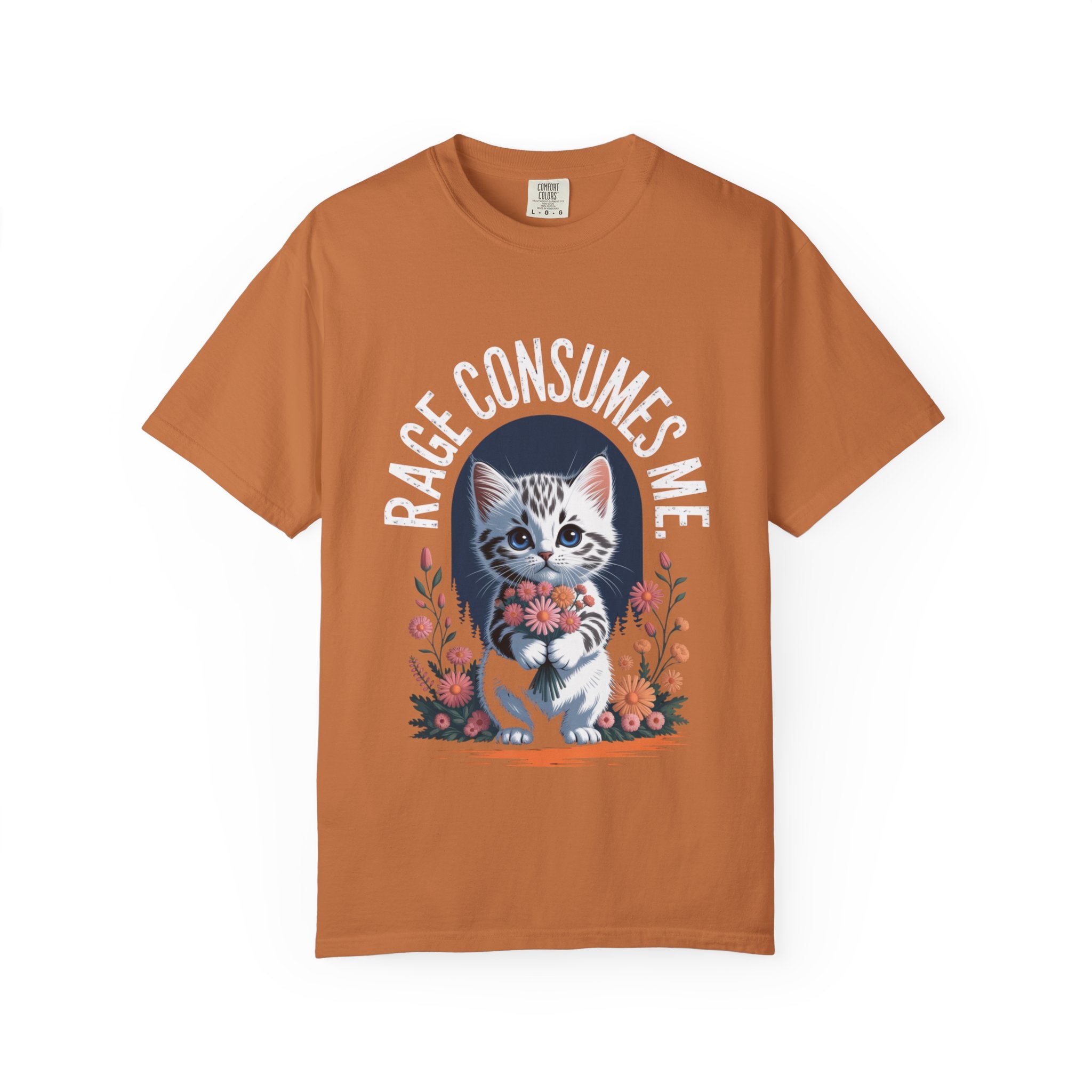 Cat - Kitten Rage Consumes Me T-Shirt