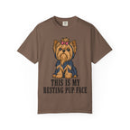 Dog Yorkshire Resting Pup Face T-Shirt