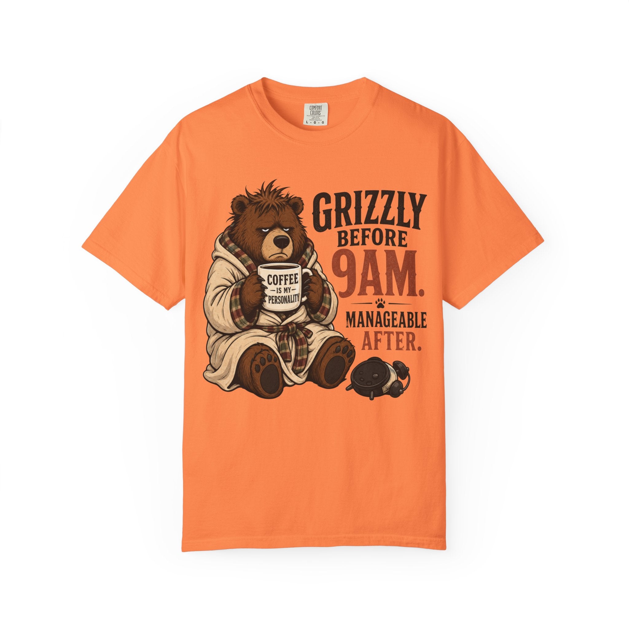 Grizzly Before 9AM Coffee T-Shirt