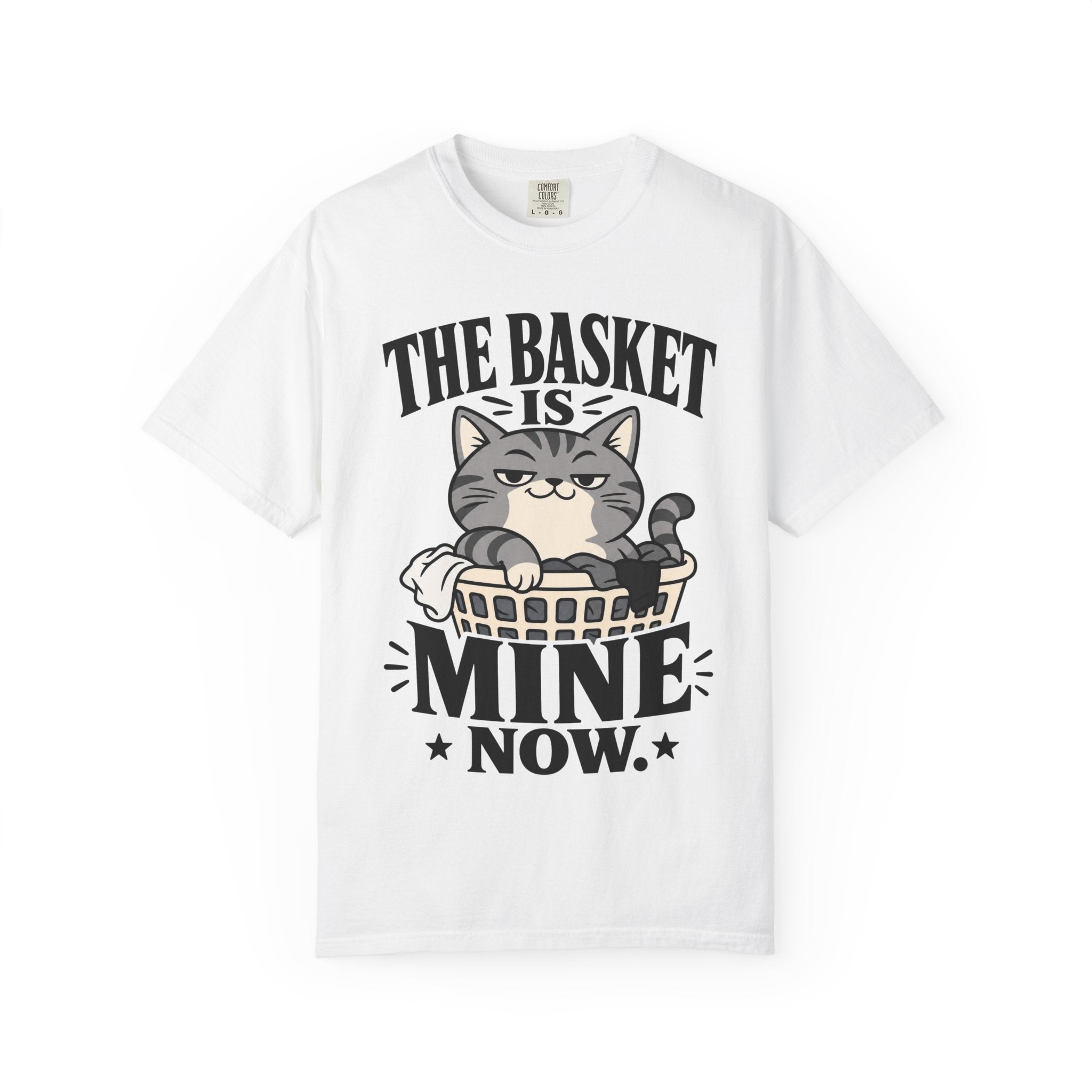 Cat Laundry Basket T-Shirt