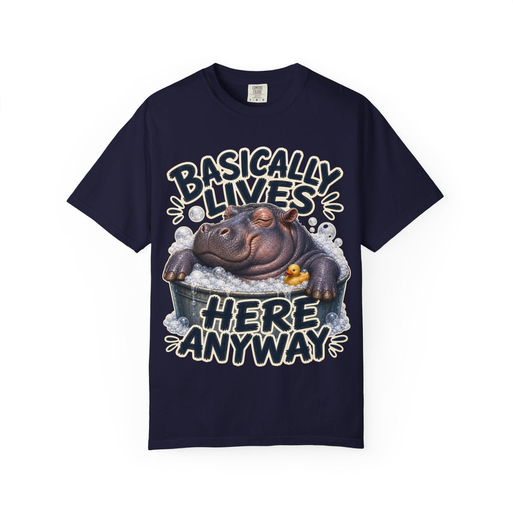 Hippo Bathing T-Shirt