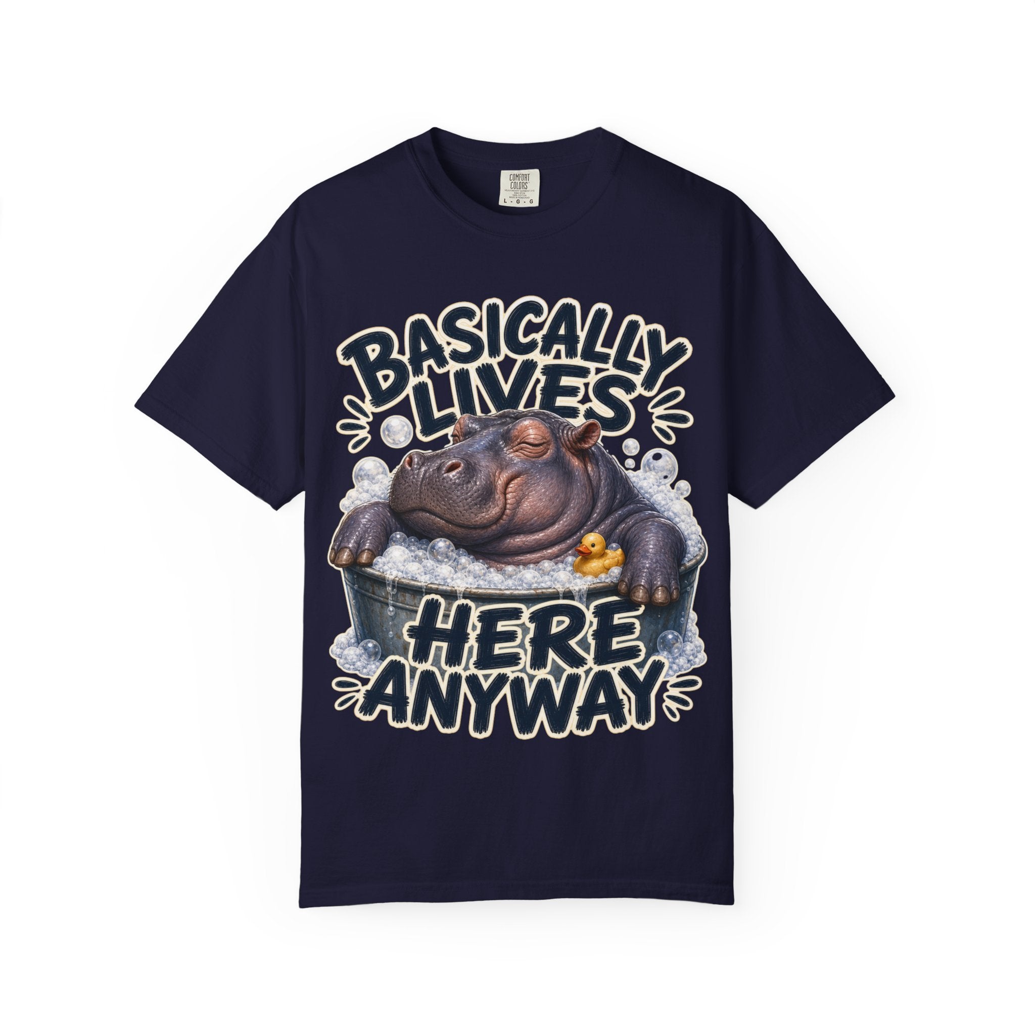 Hippo Bathing T-Shirt