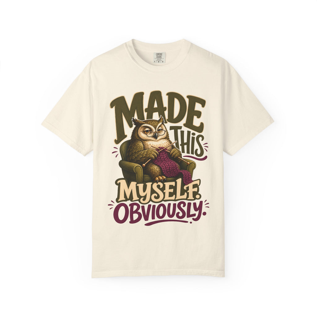 Owl Knitting T-Shirt