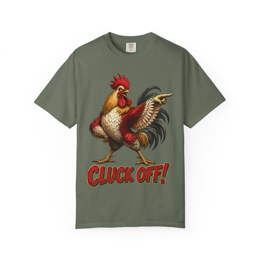 Chicken - Rooster Cluck Off! T-Shirt