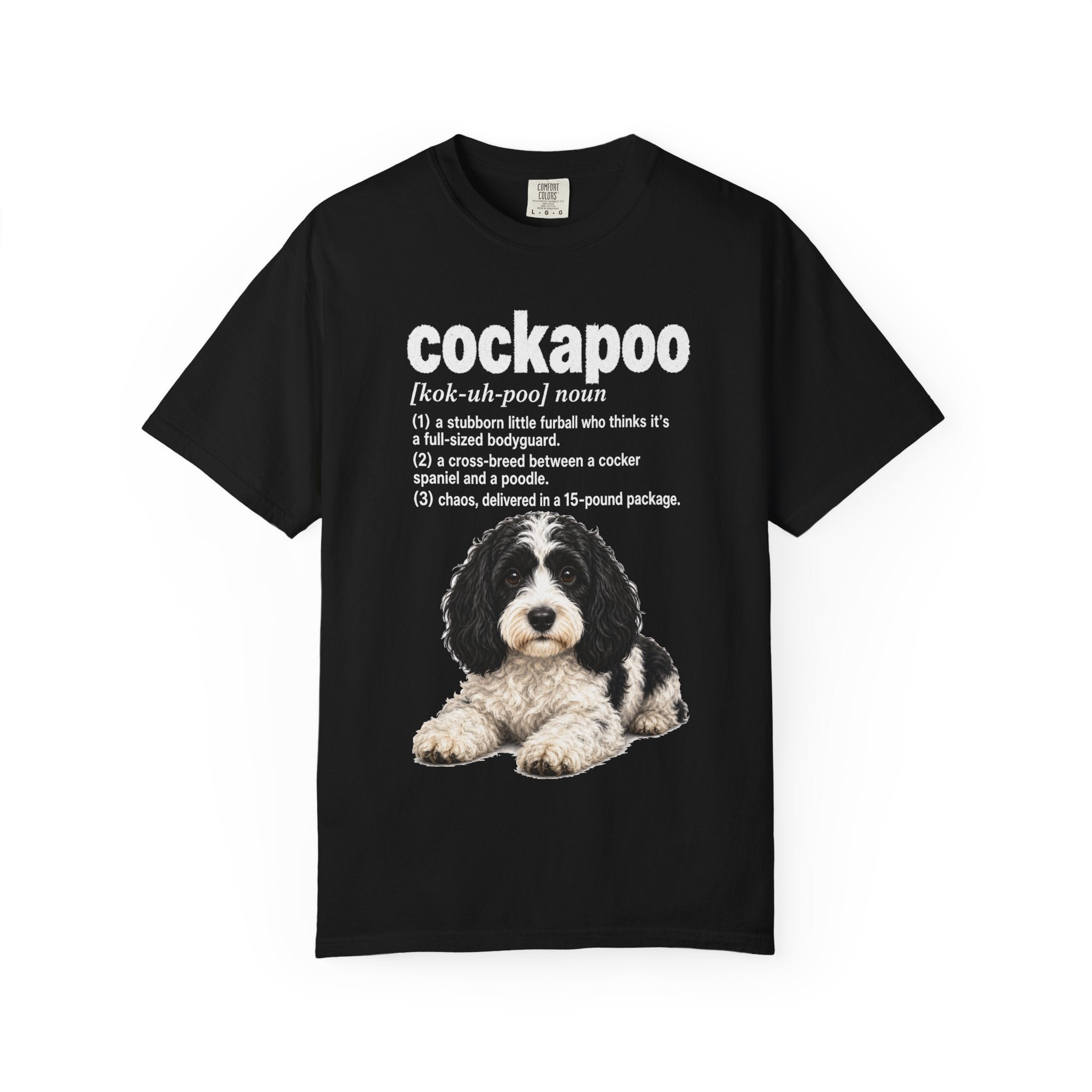 Cockapoo Definition T-Shirt - Cute Cockapoo Puppy Graphic Tee