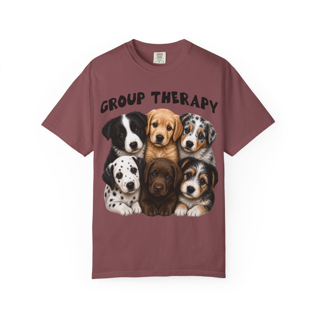 Dogs-Puppies Group Therapy T-Shirt