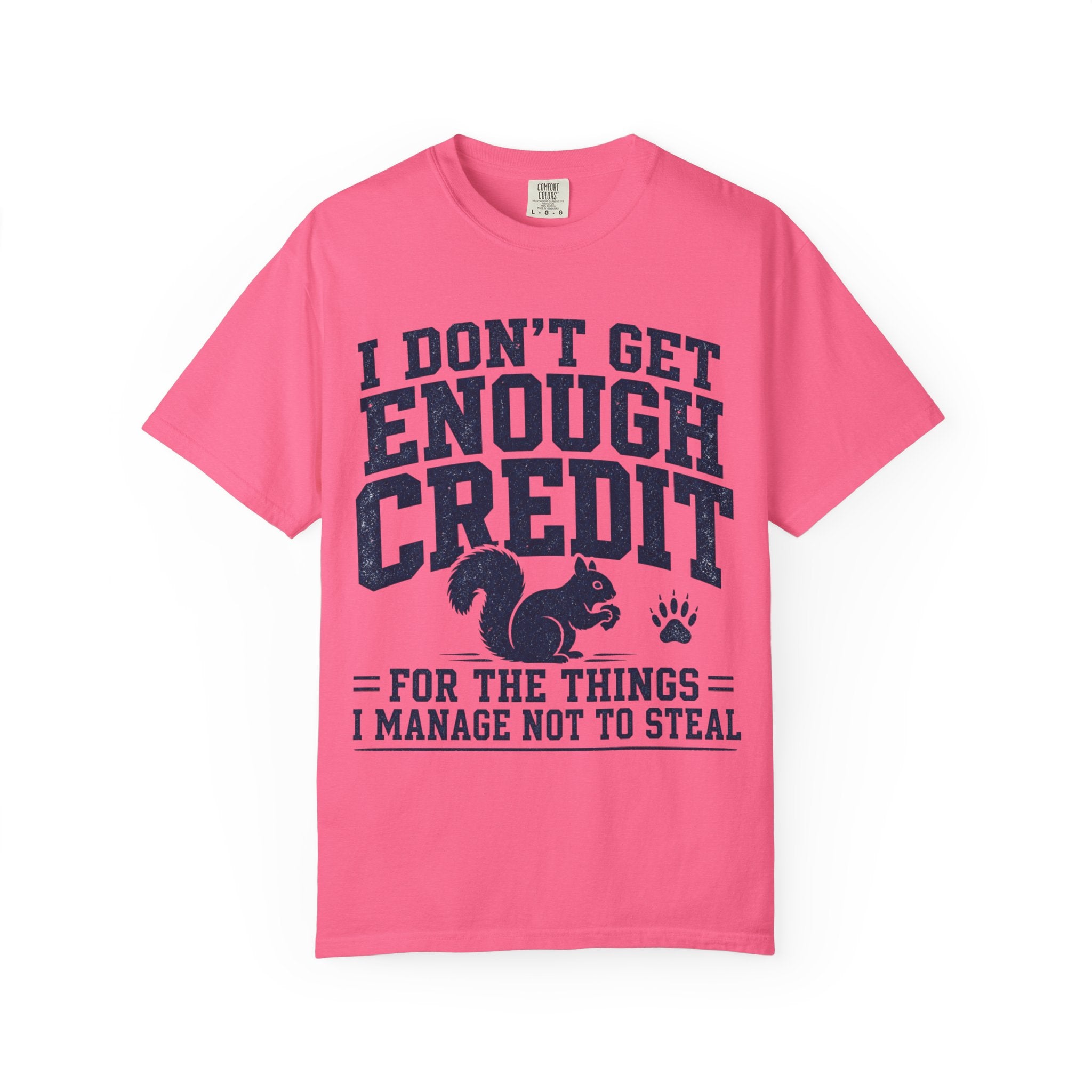 Squirrel - I Don't Get Enough Credit T-Shirt