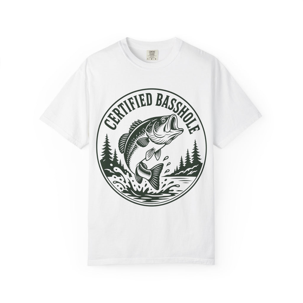 Bash Fishing T-Shirt — "Certified Basshole"