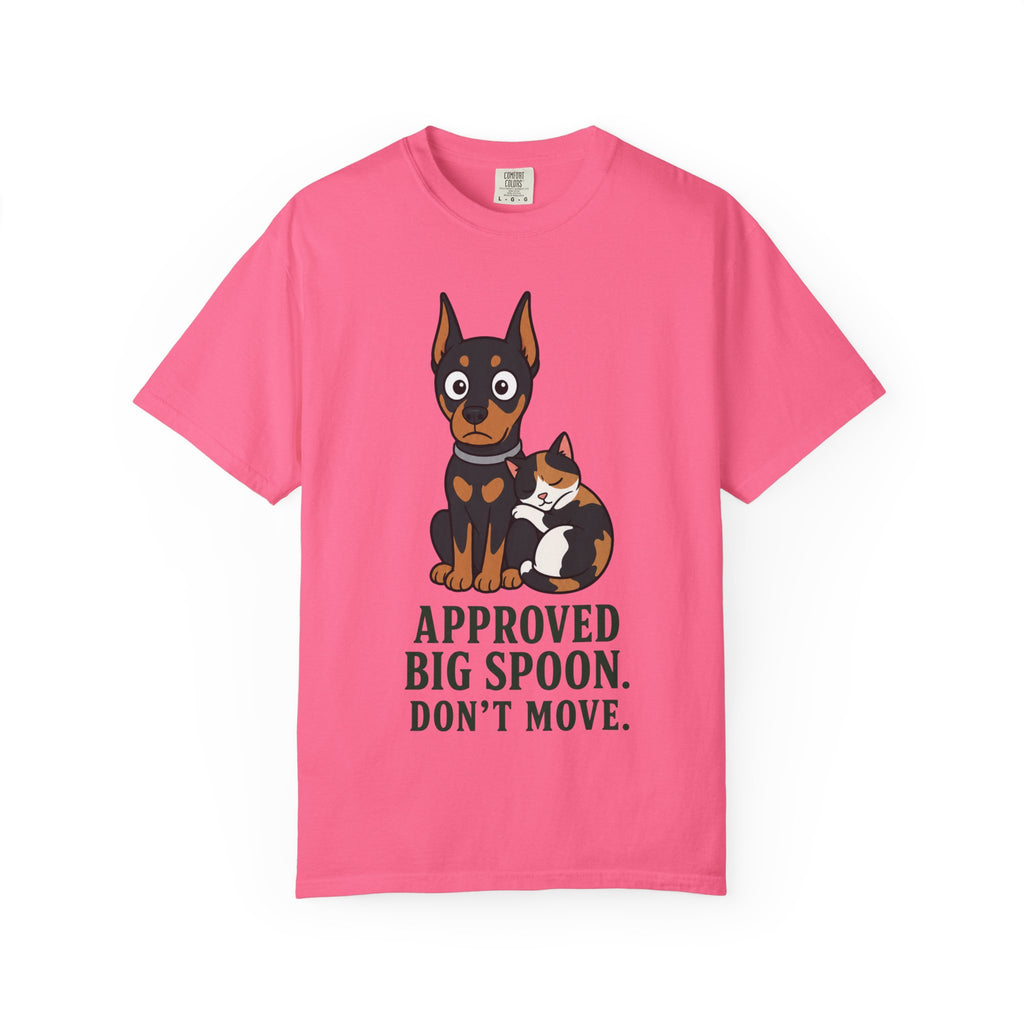 Cat & Dog Big Spoon T-Shirt