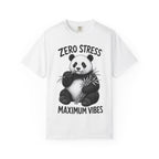 Panda - Zero Stress, Max Vibes T-Shirt