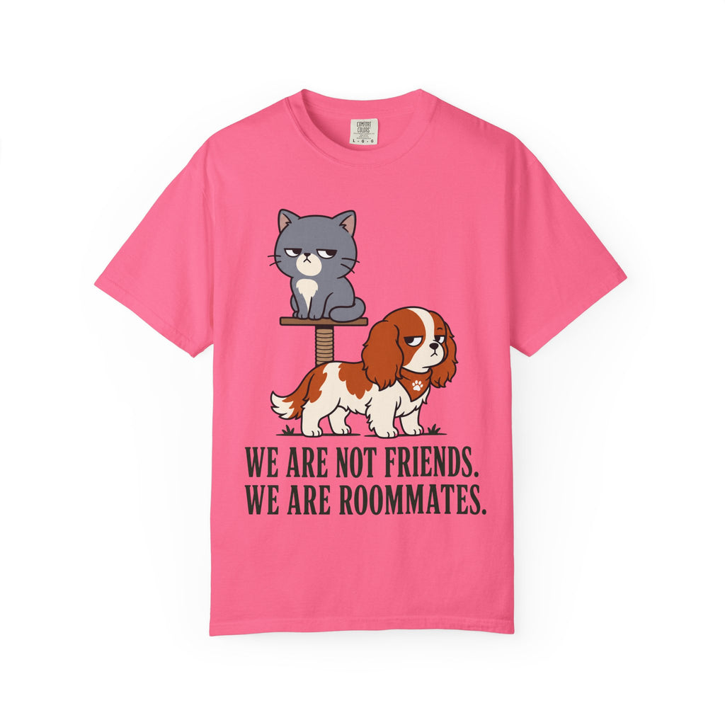 Cat & Dog Roommates T-Shirt