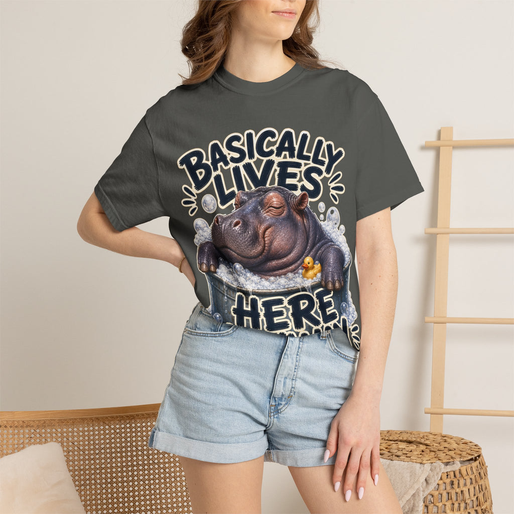 Hippo Bathing T-Shirt