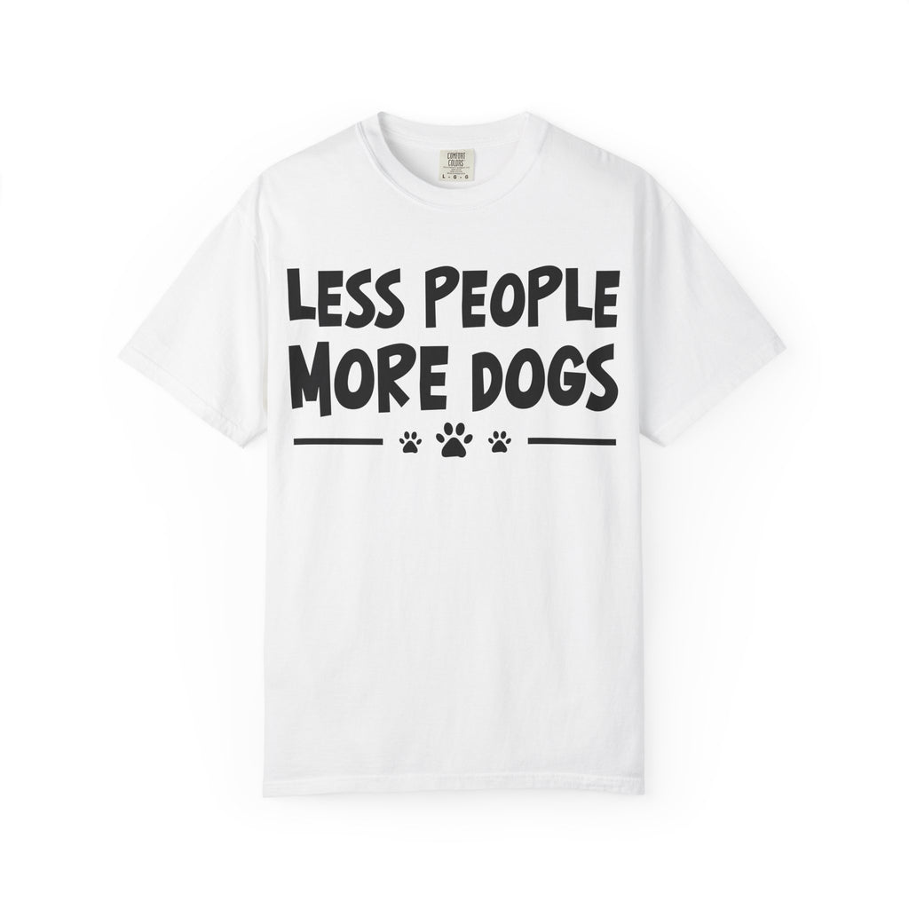 Less People More Dogs T-Shirt