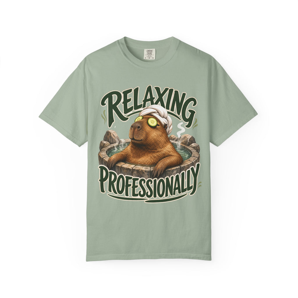 Capybara Relaxing Spa Day T-Shirt