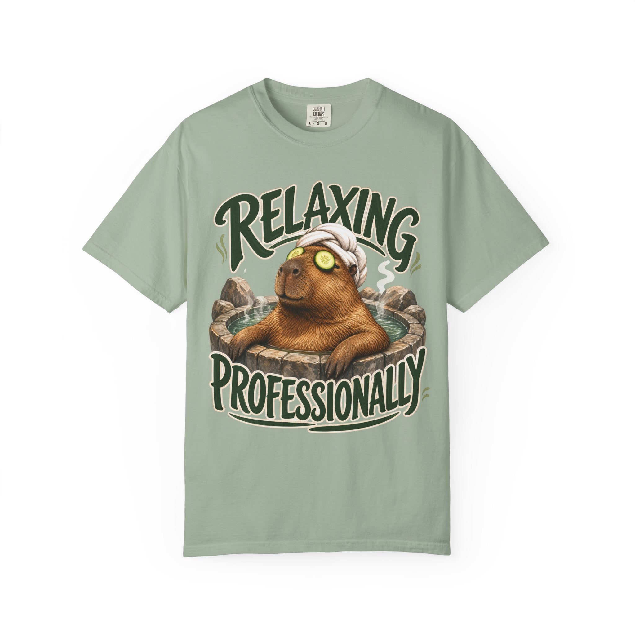Capybara Relaxing Spa Day T-Shirt