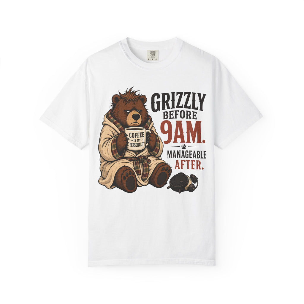 Grizzly Before 9AM Coffee T-Shirt