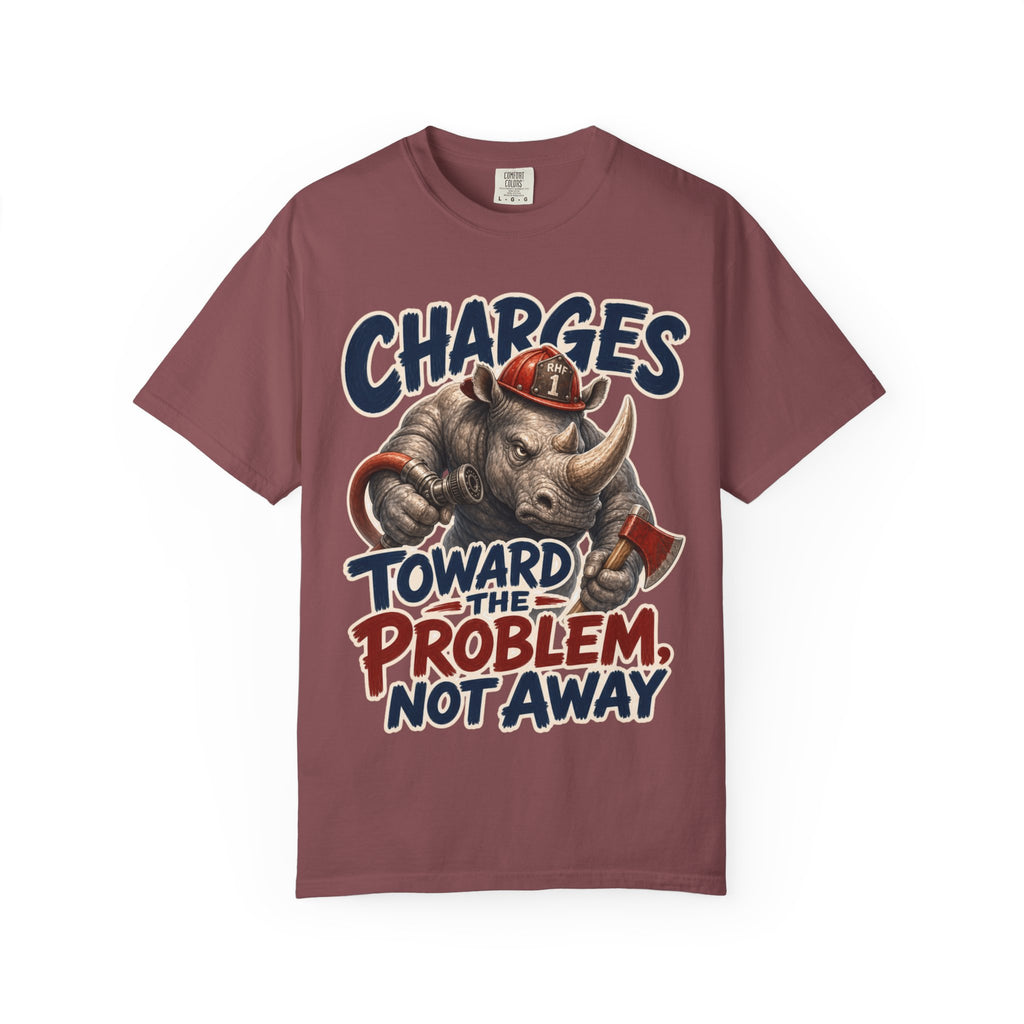 Rhino Firefighter T-Shirt