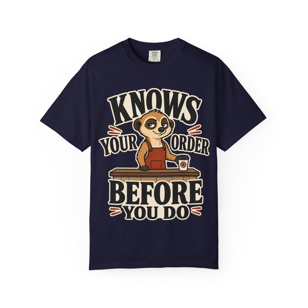Meerkat Barista T-Shirt